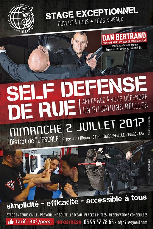 Stage Self-Defense Situations Réelles Rue Bistrot