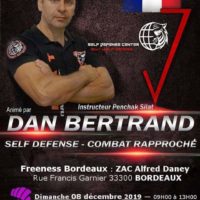 Stage self-défense et combat rapproché avec Dan Bertrand à Bordeaux