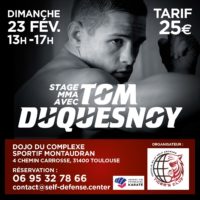 Tom Duquesnoy à Toulouse pour un stage MMA